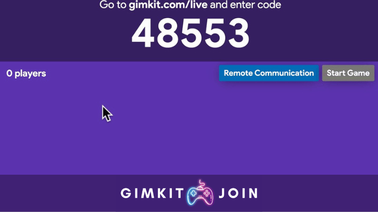 Gimkit code