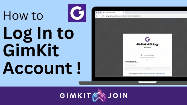 How to Login to Your Gimkit Account