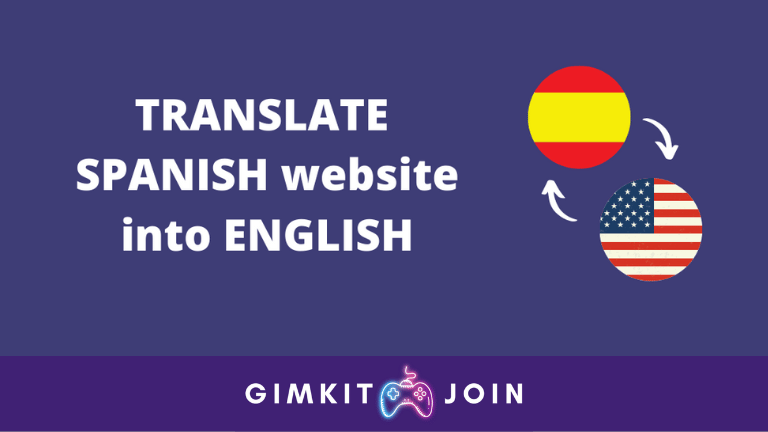 Can Gimkit Translate to Spanish