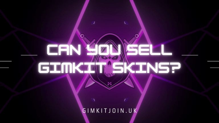 Can You Sell Gimkit Skins?