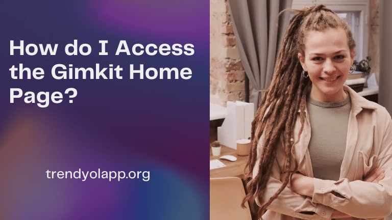 How do I access the Gimkit home page?