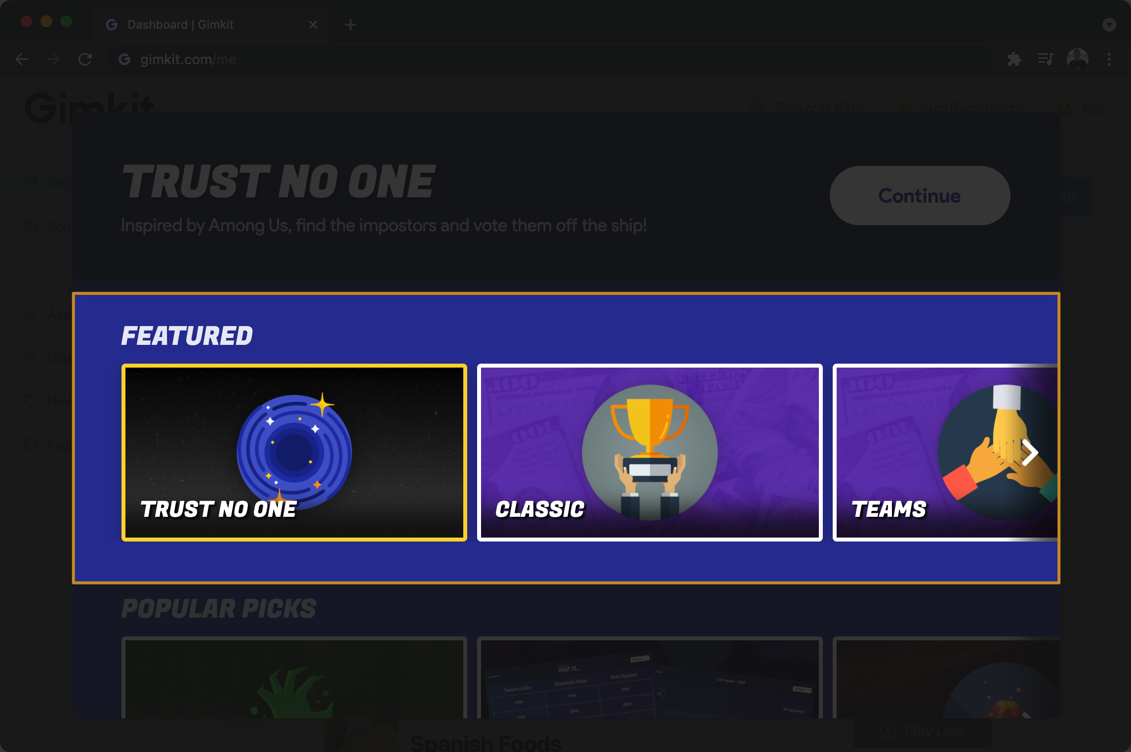 Where is the Gimkit Item Shop?