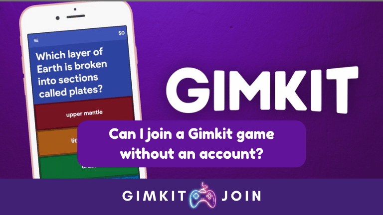 Can I join a Gimkit game without an account