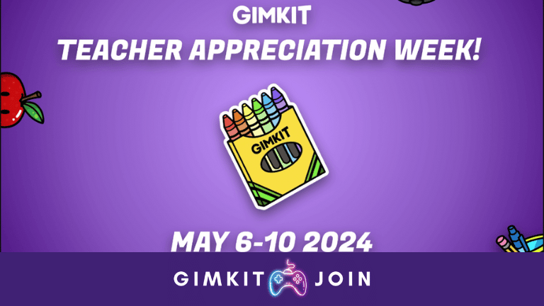 Gimkit: Teachers, next week is all about YOU