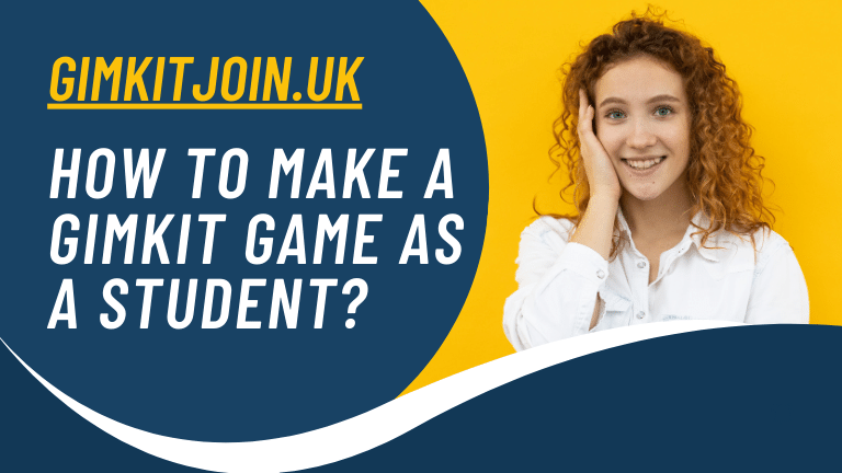 How to Make a Gimkit Game as a Student