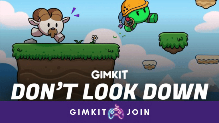 Playing Don't Look Down with the Creator of Gimkit