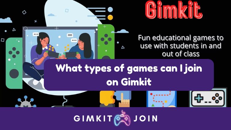 What types of games can I join on Gimkit