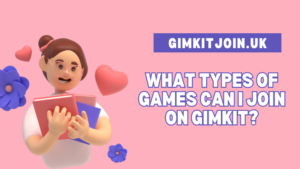 What types of games can I join on Gimkit