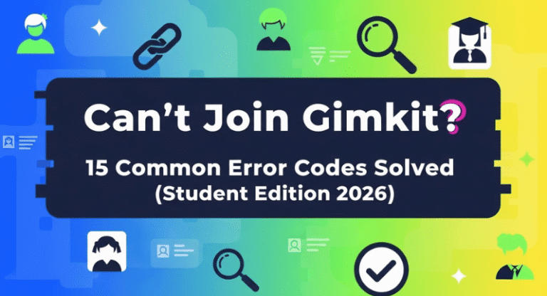 gimkit error codes